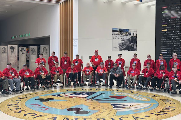 Veterans at the Army Museum